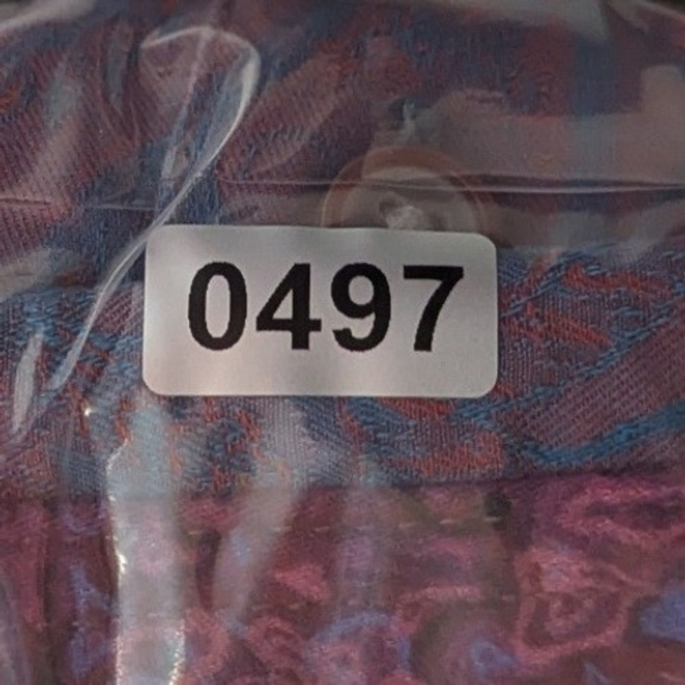 Robert Graham Mens XL Classic Fit Paisley Jacquard Button Down Shirt Red Blue - Picture 13 of 13